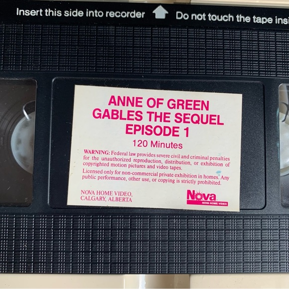 Anne of Green Gables 4 VHS Video Pack Collection Complete Box Set - Picture 9 of 10
